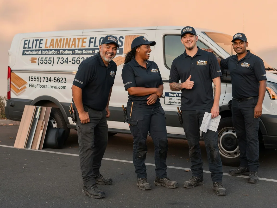 Laminate flooring installation company in Wever, IA